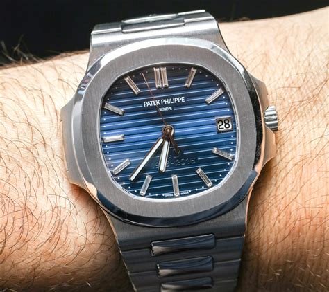 patek philippe nautilus 40th anniversary platinum|More.